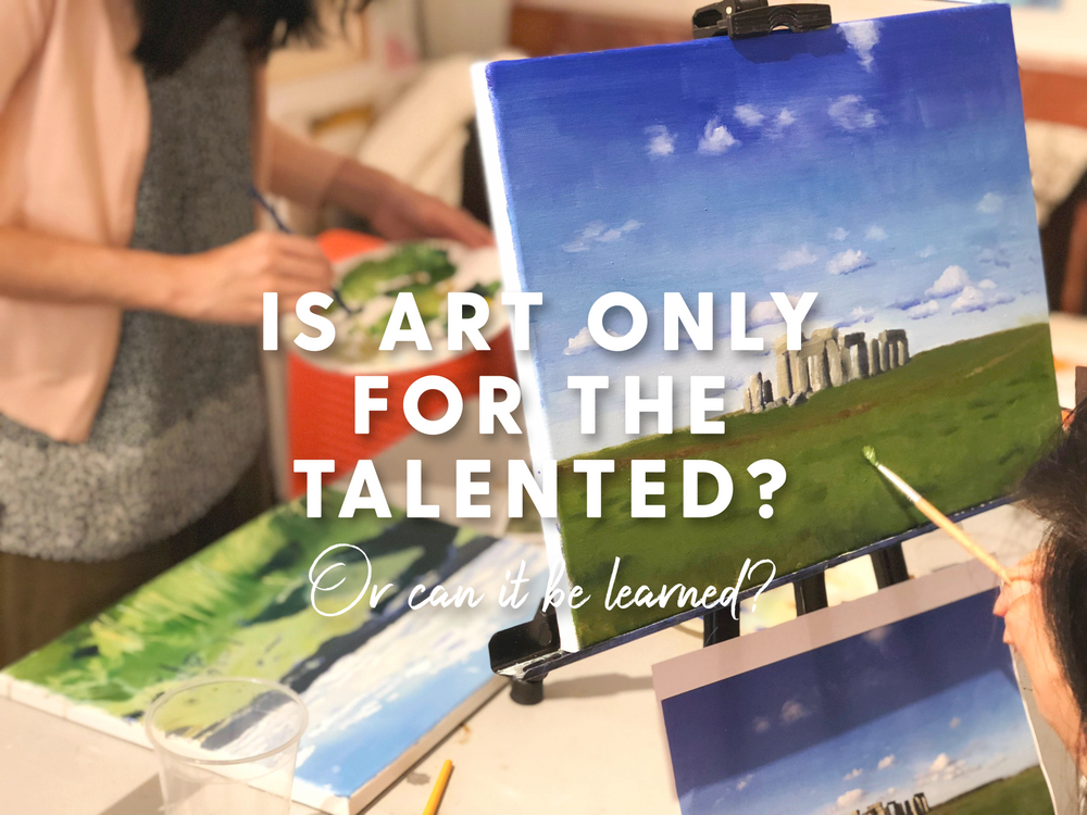 Is Art only reserved for the talented? Or can art be learned? | LACA