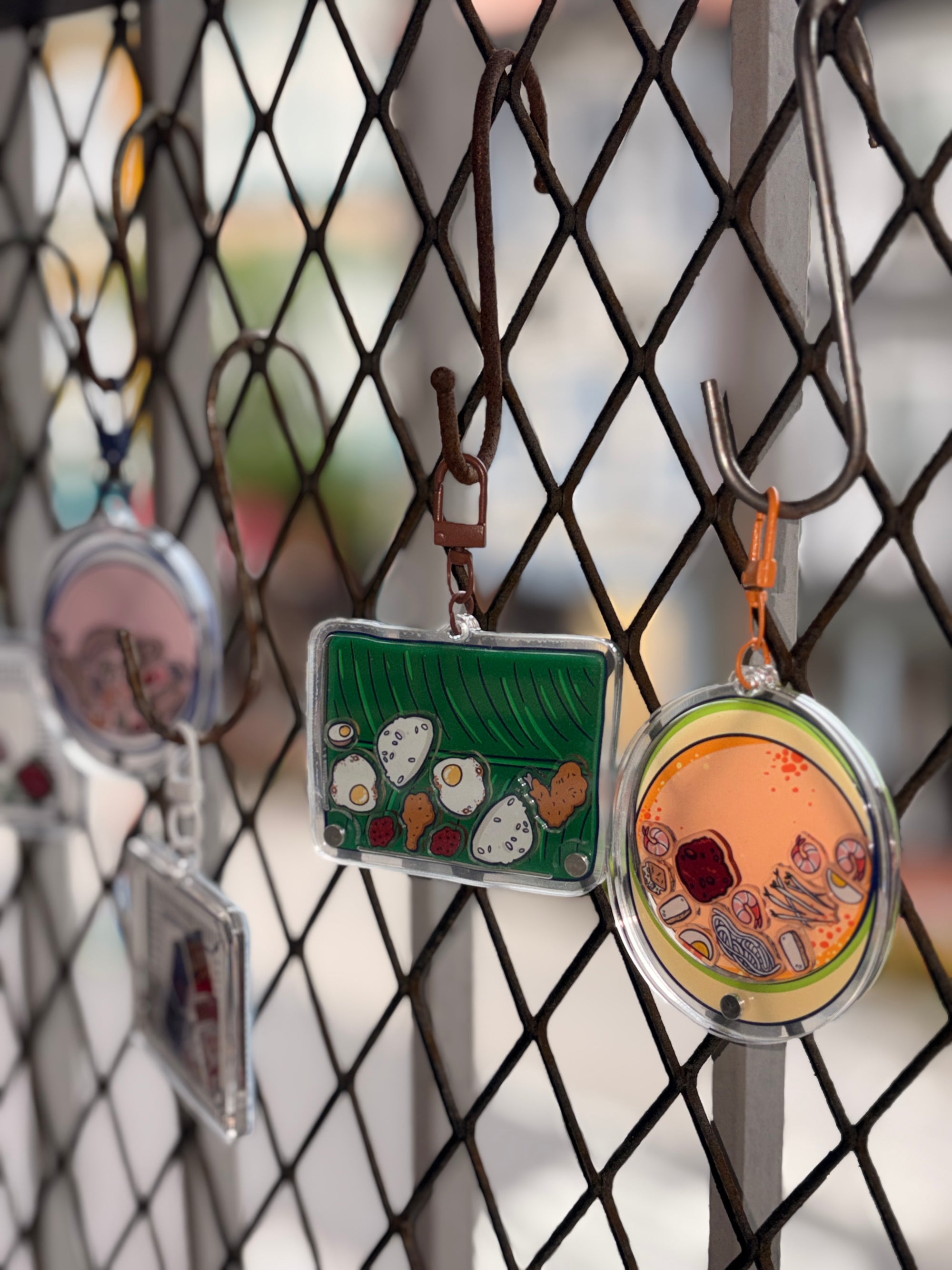 Laksa Shaker Bag Charm
