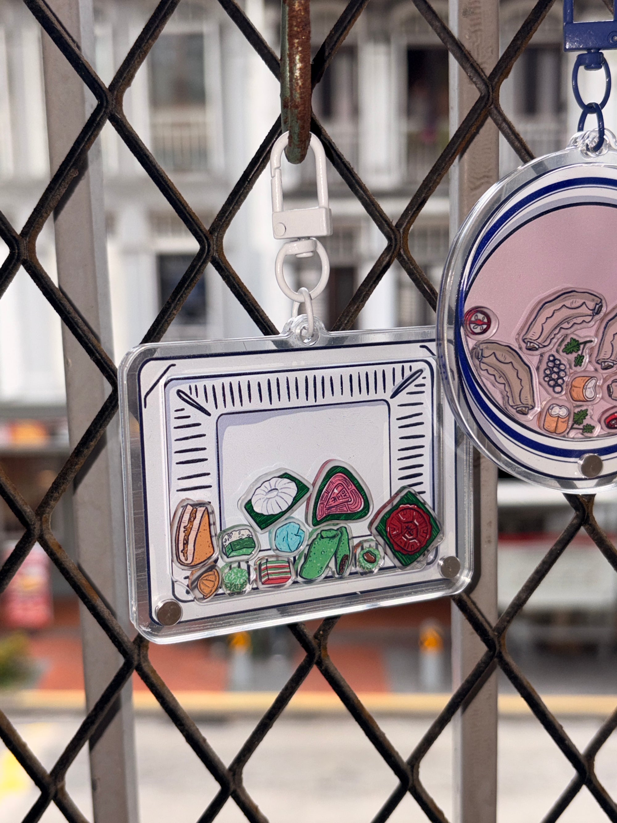 Nyonya Kueh Shaker Bag Charm