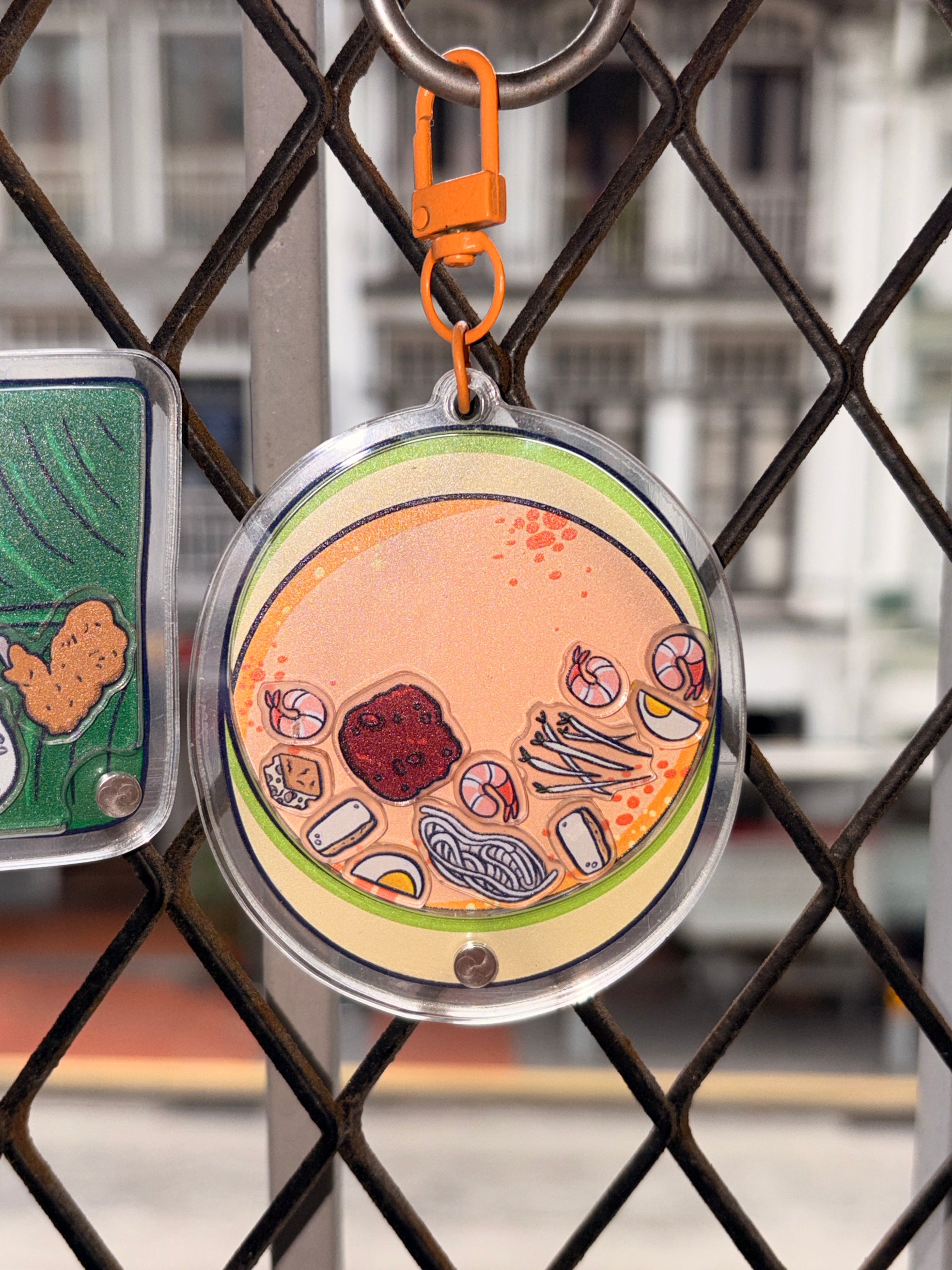 Laksa Shaker Bag Charm