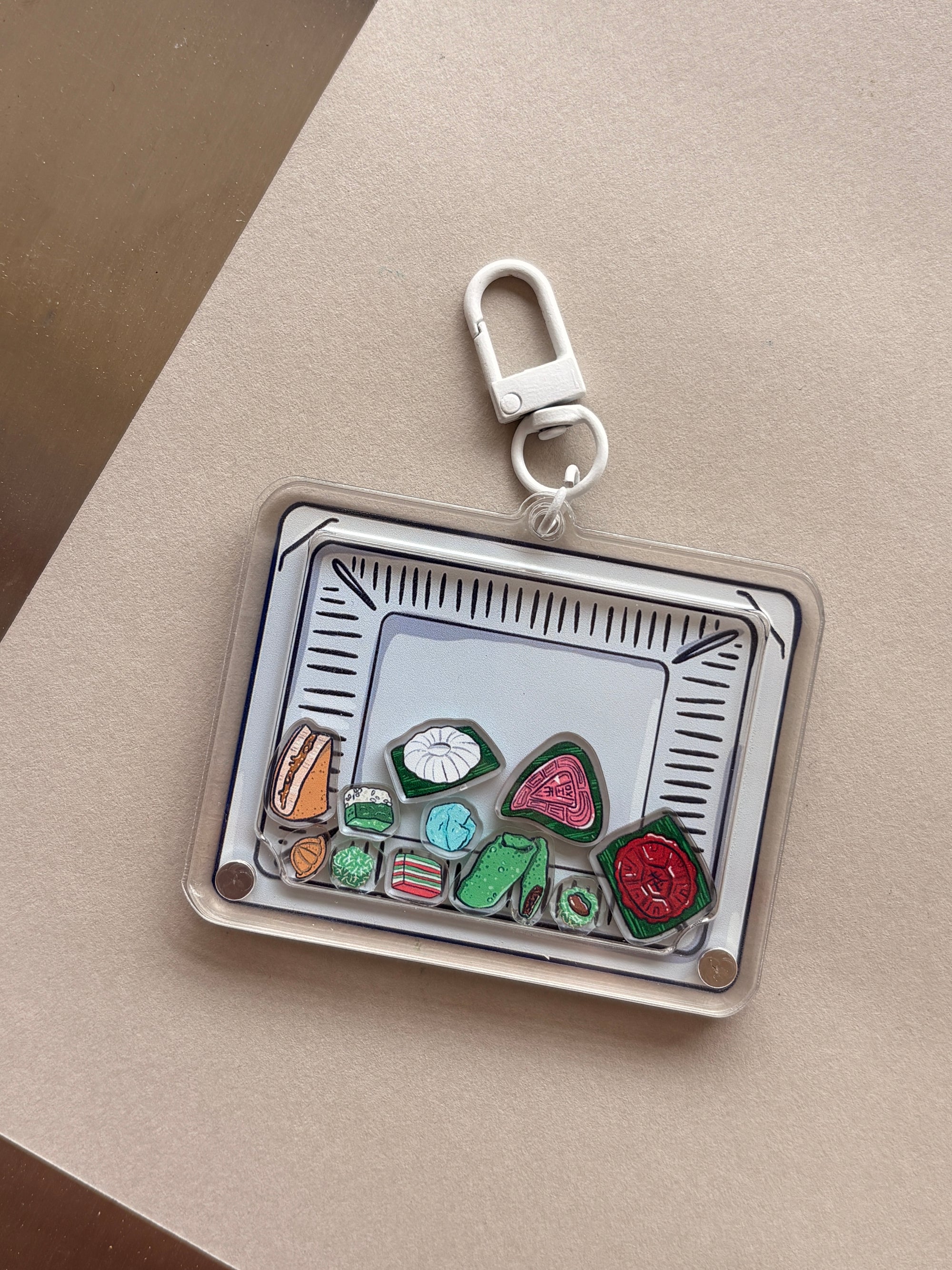 Nyonya Kueh Shaker Bag Charm