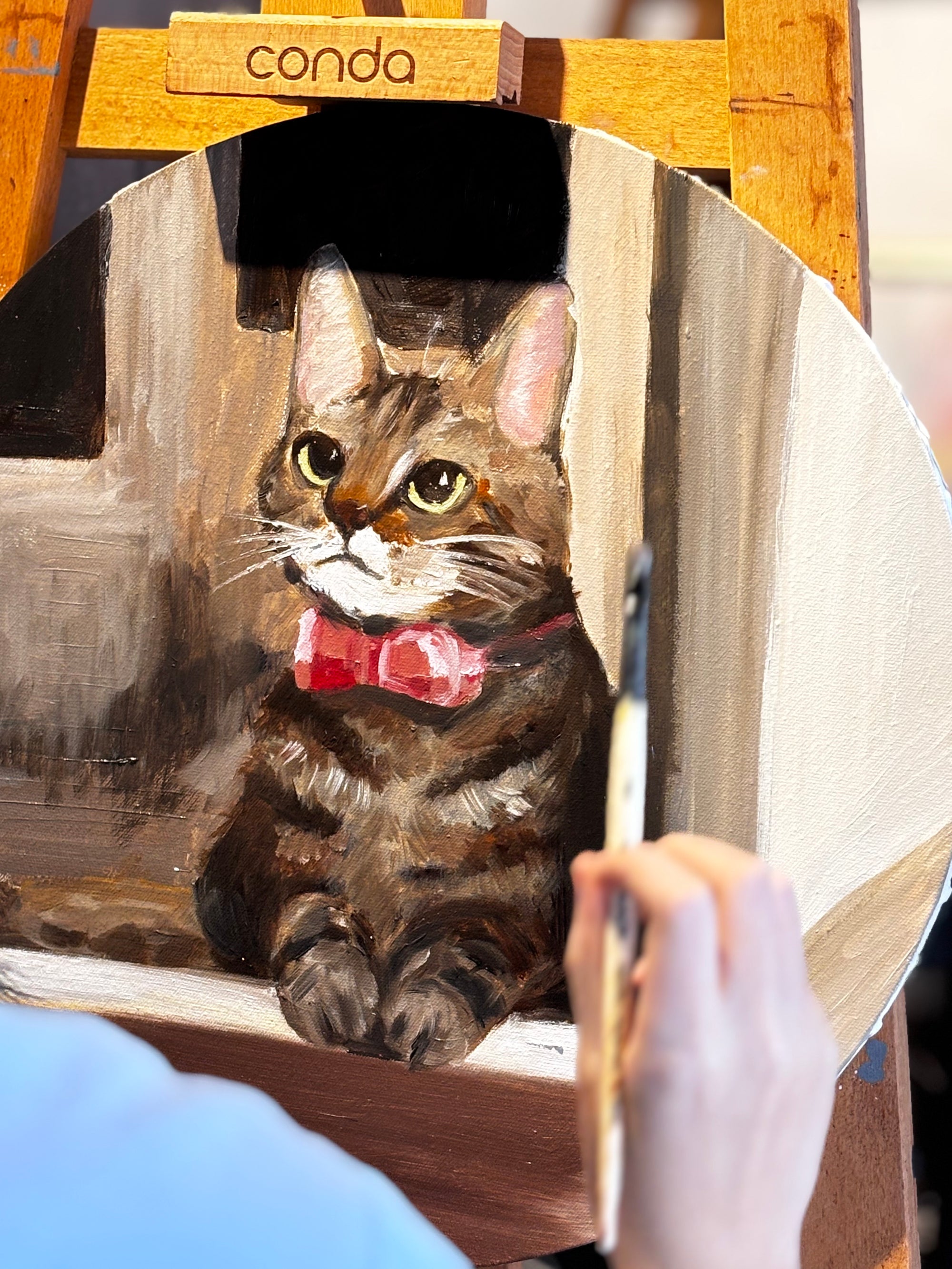 4 weeks Pet Portrait Oil Painting Course