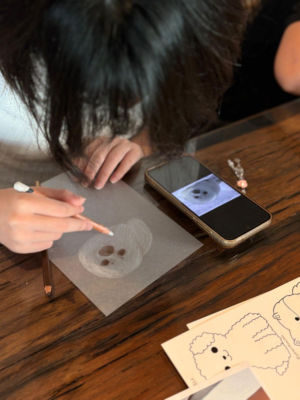 Pet Portrait Bag Charm Workshop