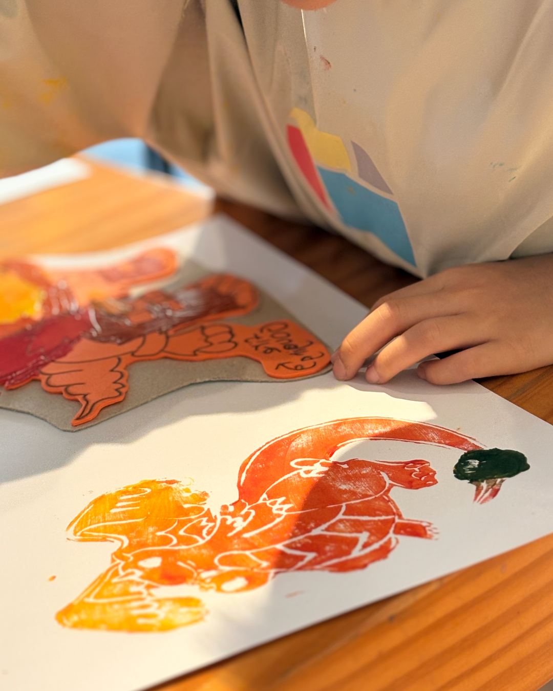 Ink Block Printing Workshop
