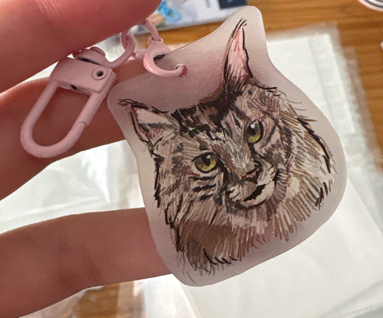 Pet Portrait Bag Charm Workshop