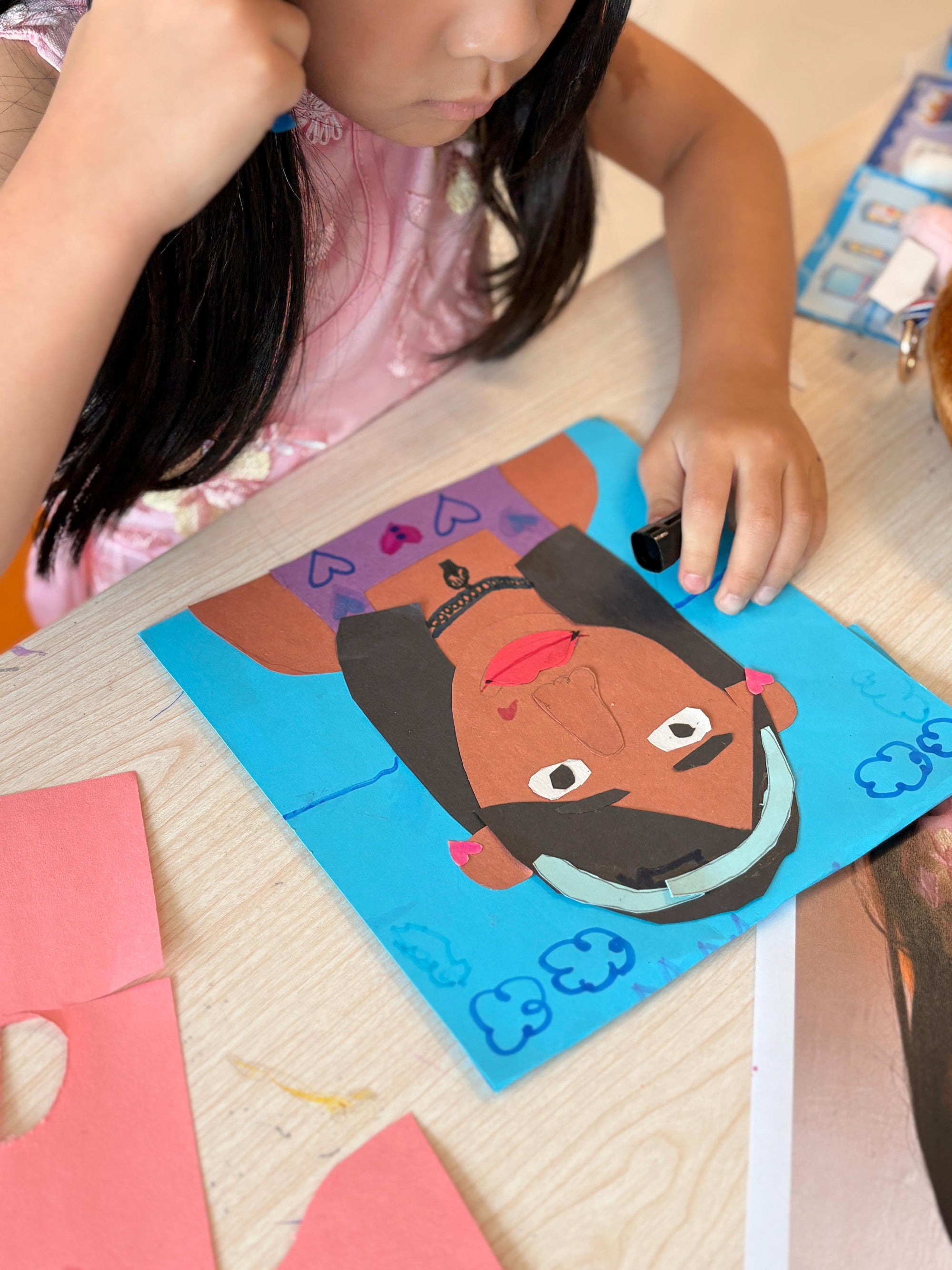 Portrait Collage Workshop