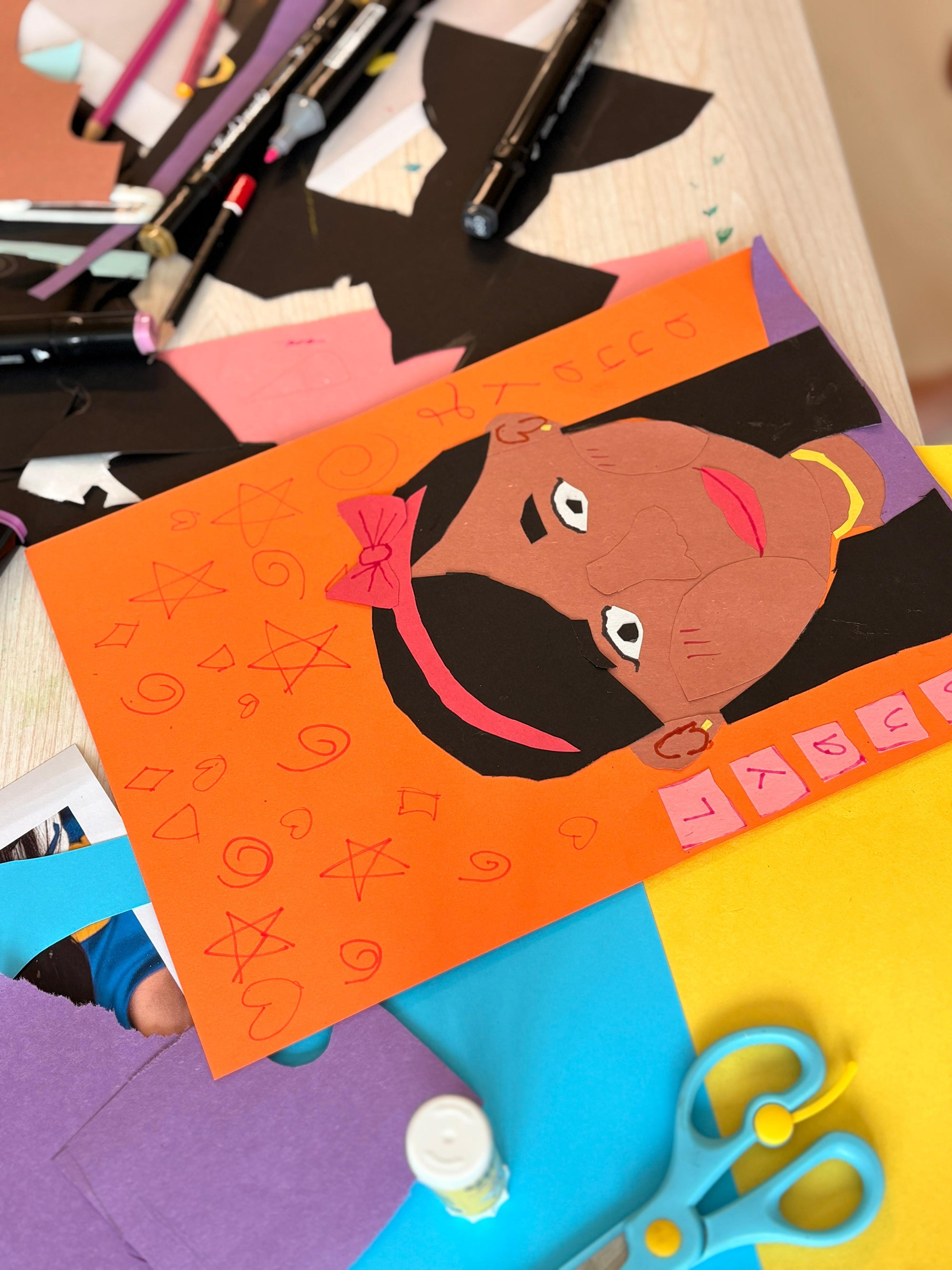 Portrait Collage Workshop