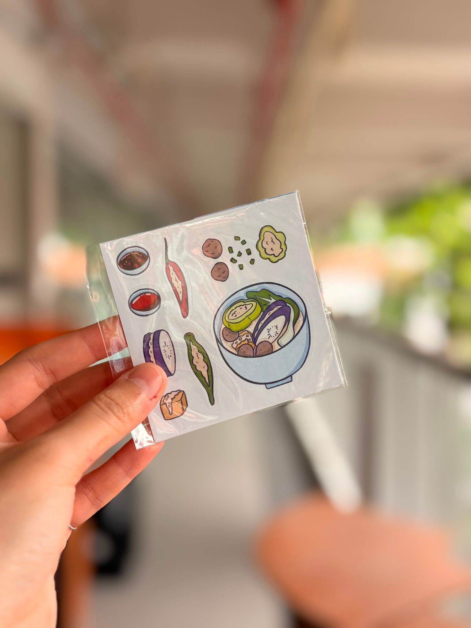 SG Themed Stickers