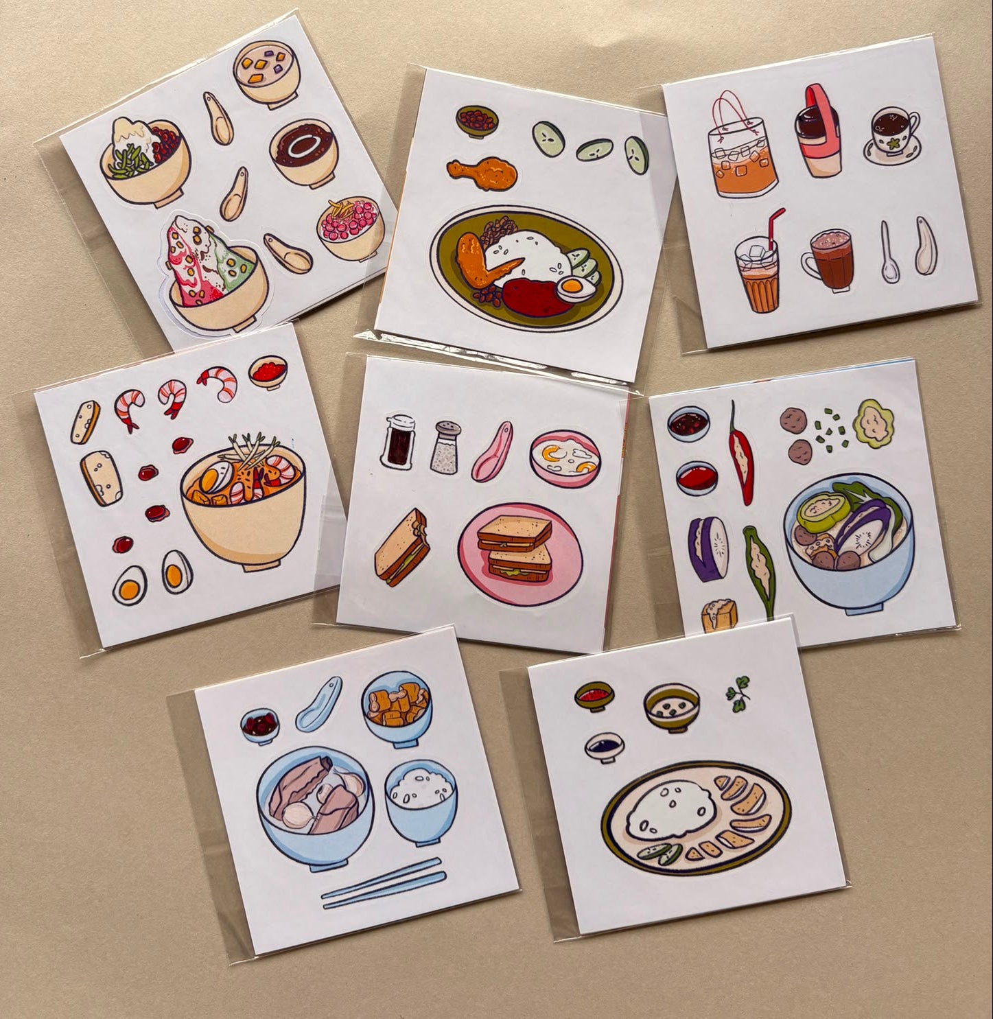 SG Themed Stickers