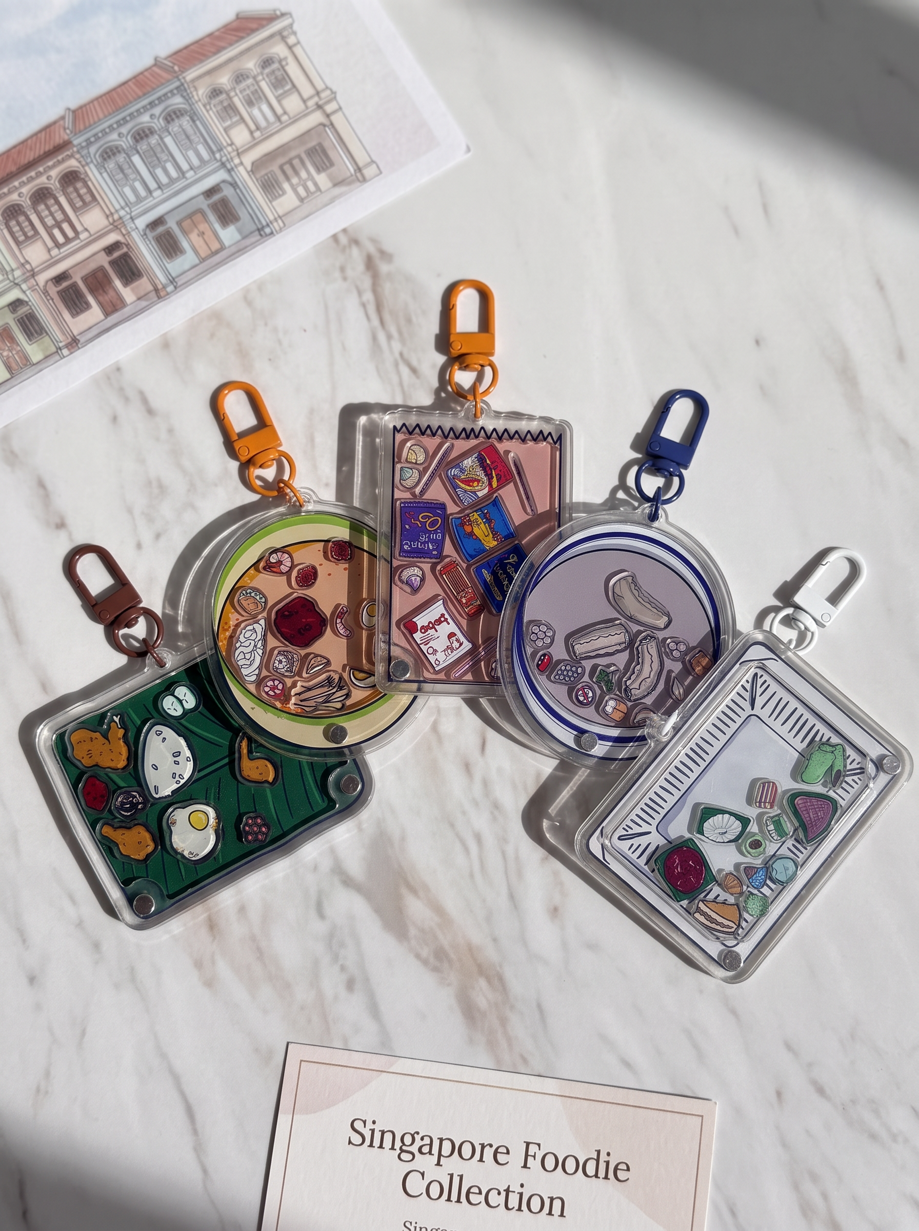 Old School Snacks Bag Charm
