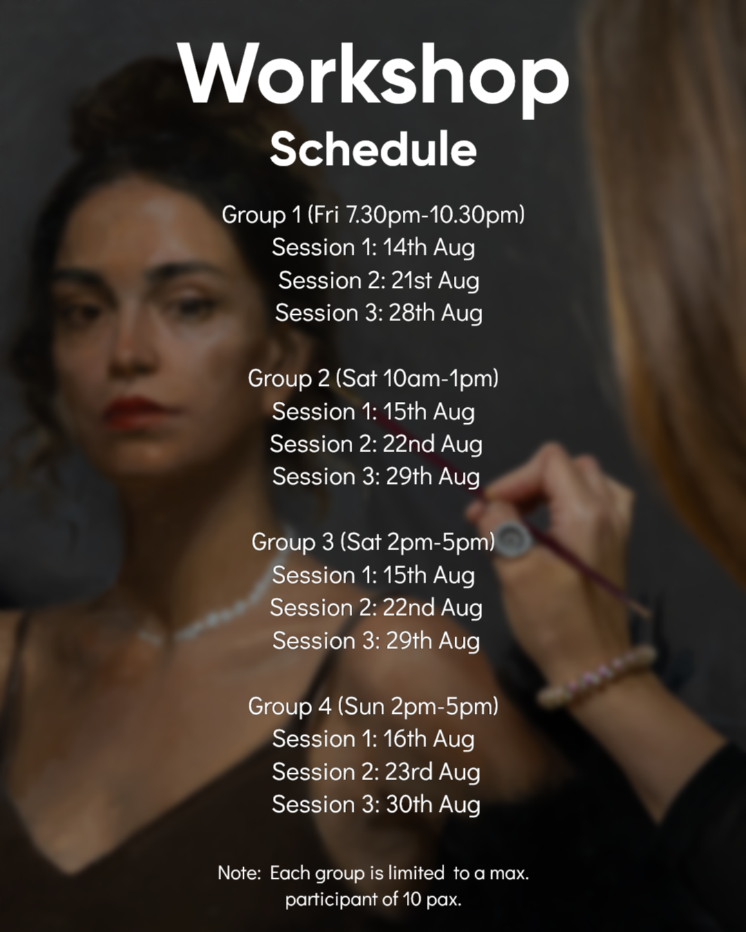 3-Day Portrait Workshop with FAA Graduate & Artist, Tatiana Popova 2026