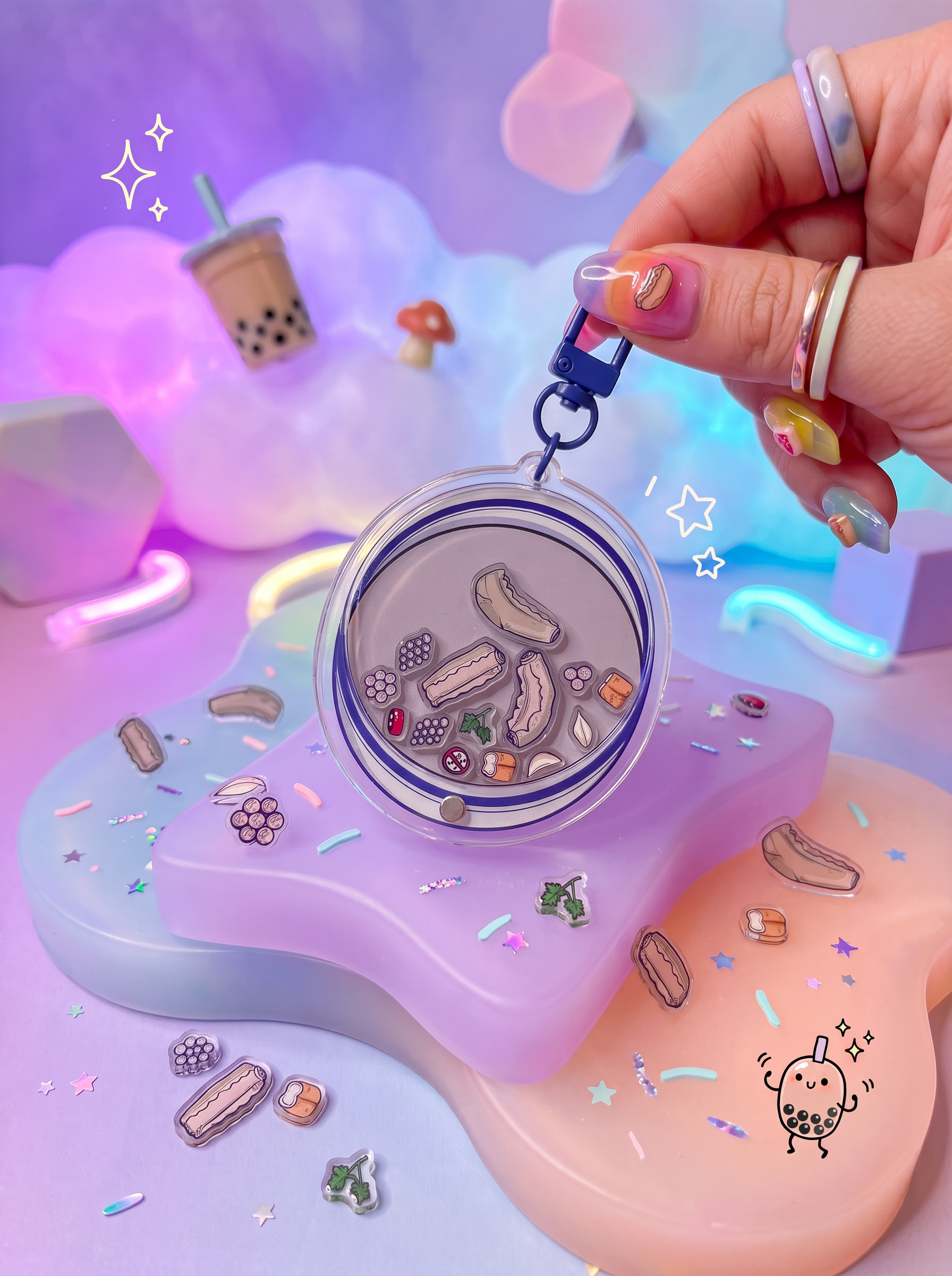 Bak Kut Teh (BKT) Shaker Bag Charm