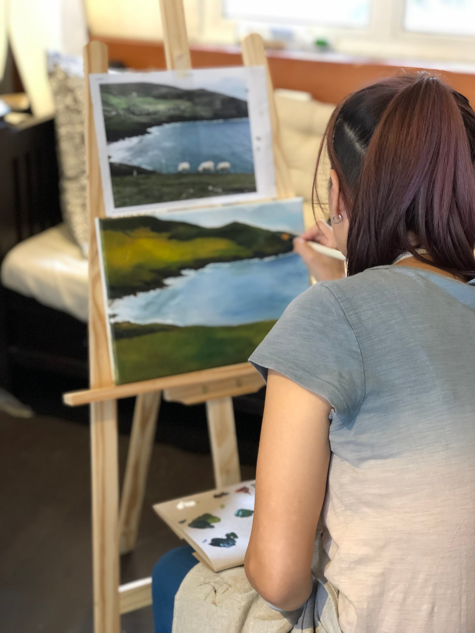 Oil Painting Trial
