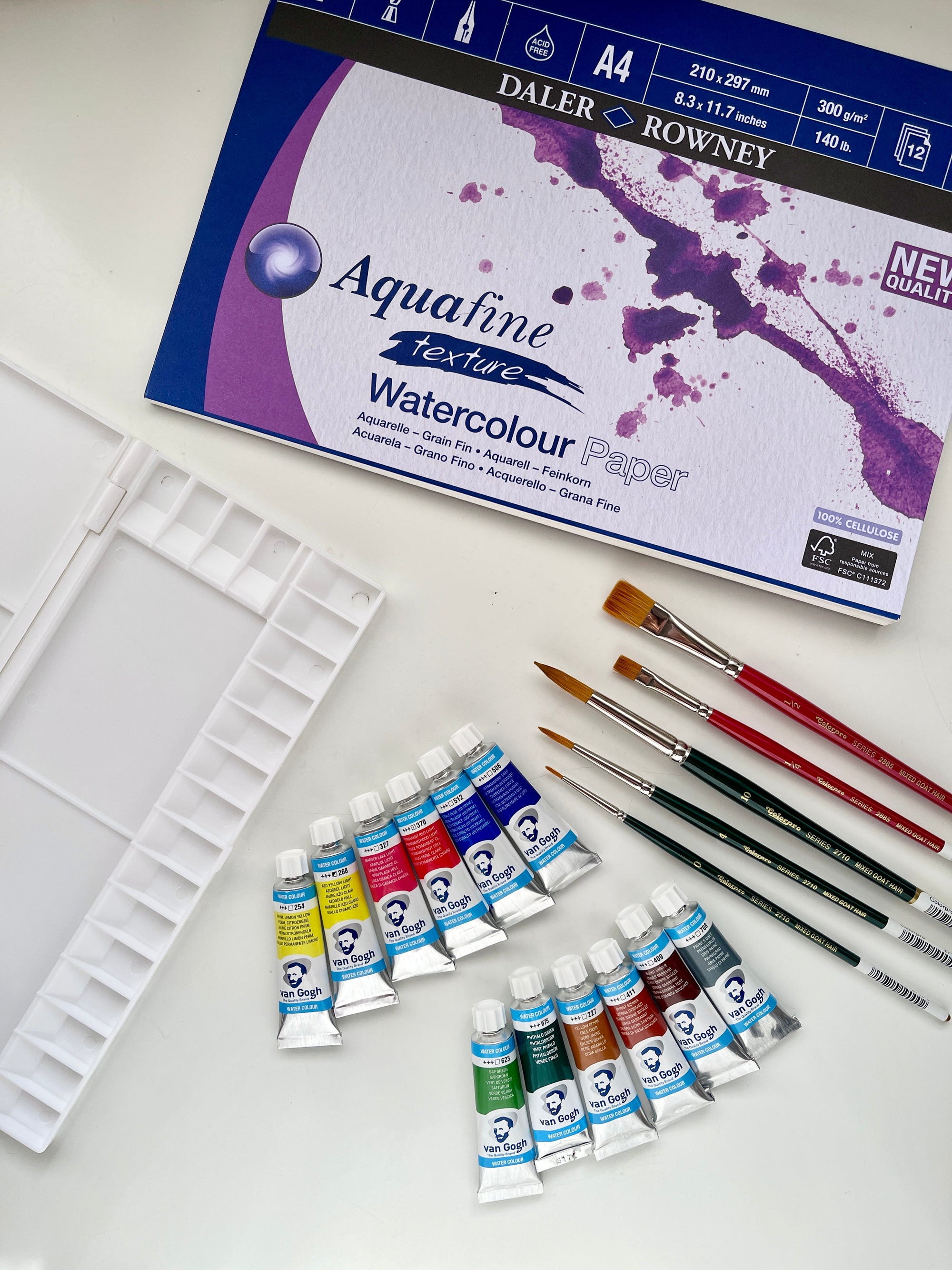 Watercolour Kit (12 Colours)